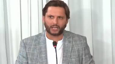 Shahid Afridi's reply to PTI supporters on their campaign against him