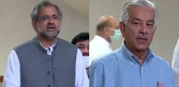 Shahid Khaqan Abbasi And Khawaja Asif Joint Press Conference - 14th May 2020