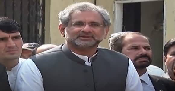 Shahid Khaqan Abbasi Criticizes Govt's Bill Regarding NAB Powers On CPEC Projects