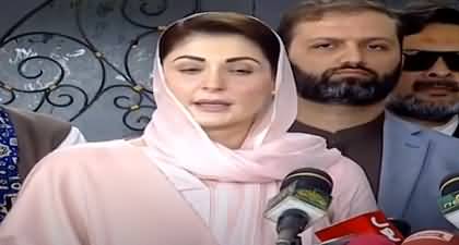 Shahid Khaqan Abbasi resigned, is there any rift in PMLN? Journalist asks Maryam Nawaz