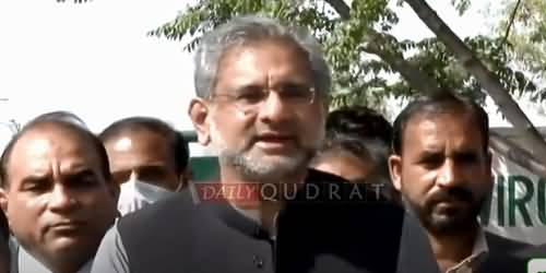 Shahid Khaqan Abbasi Taunts PM Imran Khan on Chairing Meeting Despite Having Coronavirus