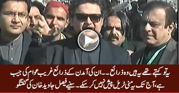 Sharif Family Ki Aamdan Ke Zaraye Ghareeb Awam Ki Jaib Hai - Faisal Javed Khan