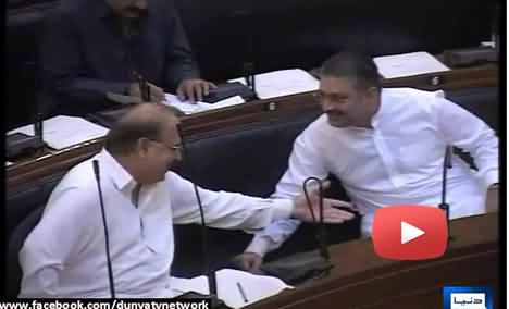 Sharjeel Memon and Nisar Khorro stole mobile of Manzoor Wasan in National Assembly