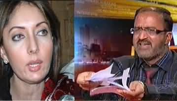 Sharmeela Farooqi Insults Umar Riaz Abbasi, Tahir ul Qadri Representative