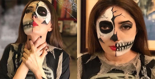Sharmila Farooqi's Interesting Pictures on Halloween