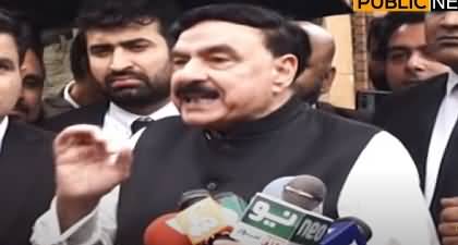 Shehbaz Sharif Doob Maro, Lahoriye 18 Rupy Kami Jooti Pe Waar Ke Phenk Den Gen - Sheikh Rasheed