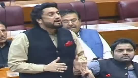 Shehryar Afridi Aggressive Speech in National Assembly on Rana Sanaullah Issue - 16th July 2019