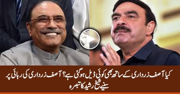 Sheikh Rasheed Ahmad Comments on Asif Zardari's Release on Bail