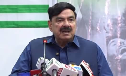 Sheikh Rasheed Ahmad Press Conference on Kashmir Issue - 28th August 2019