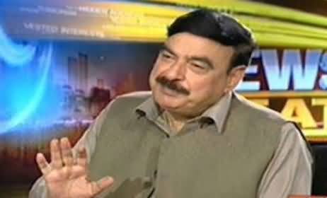 Sheikh Rasheed Announces To Support Geo Group of It Gets Banned