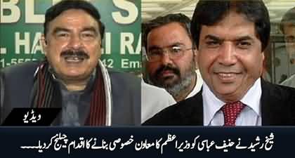 Sheikh Rasheed challenges Hanif Abbasi's appointment as SAPM in Islamabad High Court