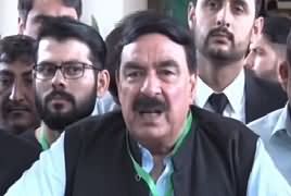 Sheikh Rasheed Media Talk in Islamabad – 1st August 2018