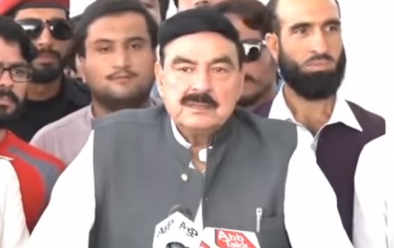 Sheikh Rasheed Media Talk Outside National Assembly - 15th August 2018