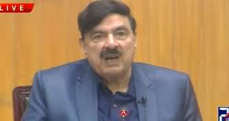 Sheikh Rasheed Press Conference on Musharraf & Other Issues, Bashing Opposition