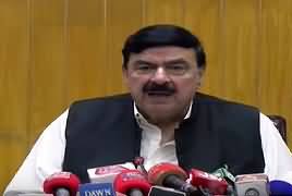Sheikh Rasheed Press Conference On New Trains - 22nd June 2019