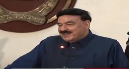Sheikh Rasheed reads interesting couplet on Bilawal Bhutto's march against govt