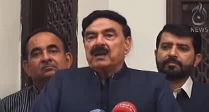 Sheikh Rasheed's comments on DG ISI and DG ISPR's presser