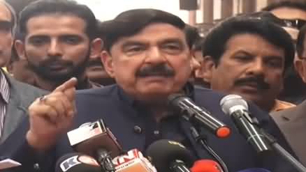 Sheikh Rasheed's Complete Media Talk in Lahore - 15th October 2019