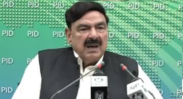 Sheikh Rasheed's Complete Press Conference, Announces to Close Trains