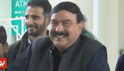 Sheikh Rasheed's Media Talk Outside Supreme Court - 14th March 2018