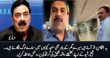 Sheikh Rasheed's reaction on arrest of his nephew Rashid Shafique