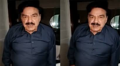 Sheikh Rasheed's video message from bathroom before arrest