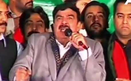 Sheikh Rasheed Speech in PTI Azadi March, Islamabad - 10th November 2014