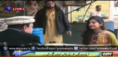Sheikh Rasheed Taking Breakfast With Sanam Baloch At A Dhaba