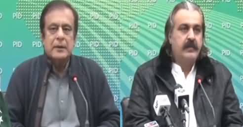 Shibli Faraz And Ali Amin Gandapur's Joint Press Conference - 25th December 2020