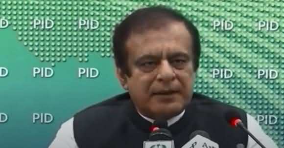 Shibli Faraz Blasting Press Conference About Nawaz Sharif's Speeches Against Institutions