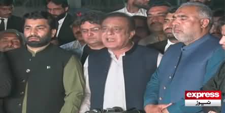 Shibli Faraz media talk on police crackdown for Imran Khan's arrest