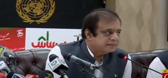 Shibli Faraz Presents PTI Govt 2 Years Performance In Media Briefing