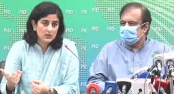 Shibli Faraz & Tania Aidrus Important Press Conference - 26th July 2020