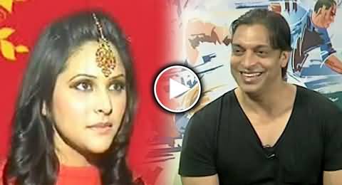 Shoaib Akhtar First Time on Media After Marriage Talking About His New Wife
