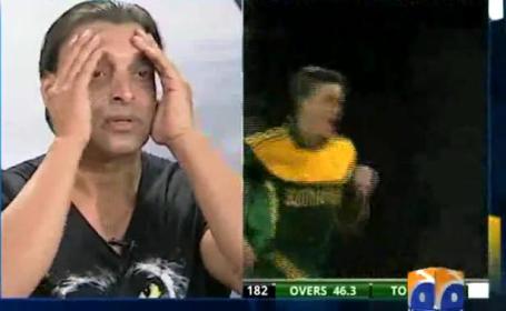 Shoaib Akhtar Live Reaction Right After the Defeat of Pakistani Cricket Team