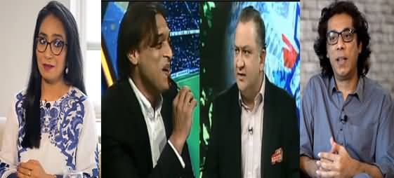 Shoaib Akhtar's Insult On PTV Supports By Nauman Niaz - Dialogue B/W Afshan Masab & Kashif Baloch