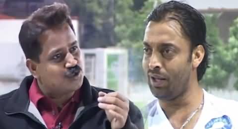 Shoaib Akhtar's Interview About His Performance, Funny Tezabi Totay Clip