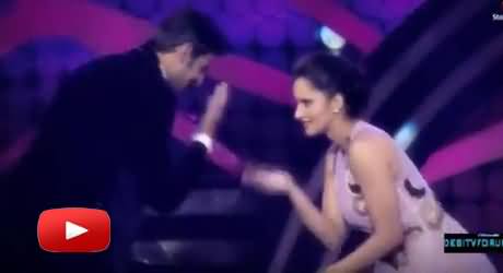 Shoaib Malik And Sania Mirza Dance At Stage, Wonderful Performance