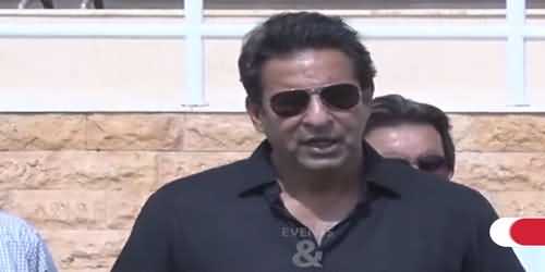 Shukar Hai Ke Main Ne Apni Zindagi Main Bharat Ko Pakistan Se WC Main Harty Dekh Lia - Wasim Akram