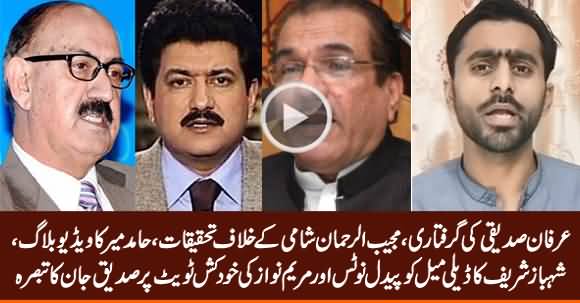 Siddique Jan Analysis on Irfan Siddiqui's Arrest, Investigations Against Mujeeb Shami & Hamid Mir's Vlog