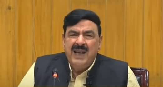 Sit-ins Will Have No Effect On PM Imran Khan - Sheikh Rasheed's Press Conference