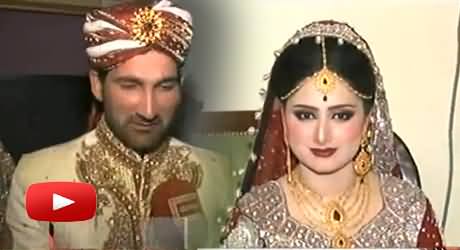 Sohail Tanveer and His Wife Talking to Media About Their Marriage