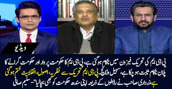 Sohail Waraich And Saleem Safi Admit Failure Of PDM Movement  