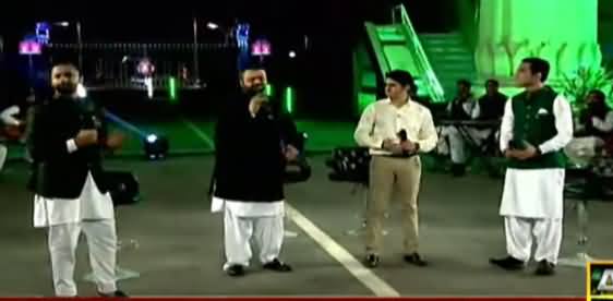 Special Transmission At Wagah Border With Waseem Badami & Iqrar Ul Hassan - 5th September 2021