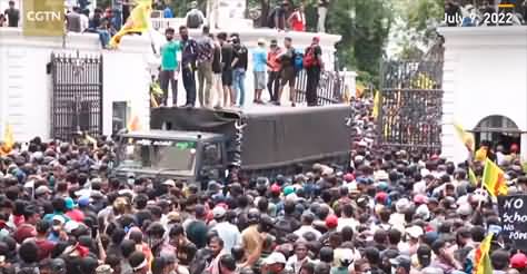 Sri Lankan protesters continue to occupy official residences