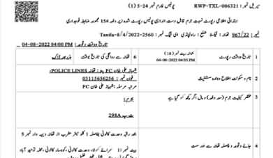 Sunni activists in Taxila files blasphemy case against a Shia guy for allegedly insulting the Caliphs