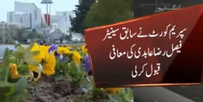 Supreme Court Accepts Faisal Raza Abidi's Unconditional Apology