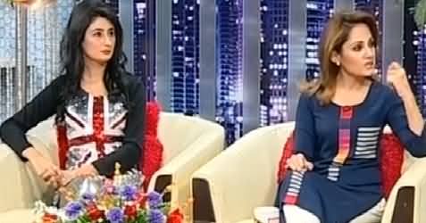 Syasi Theater (Anchor Gharida Farooqi & Model Zunaira) – 9th March 2015