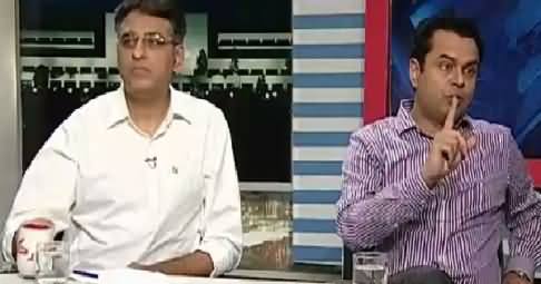 Takrar (Asad Umar Vs Talal Chaudhry on MQM & Kasur Issue) – 11th August 2015