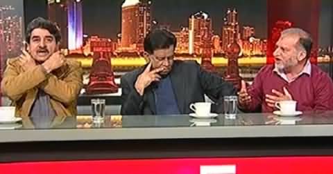 Takrar (Orya Maqbool Jan Vs Iftikhar Ahmad, Hot Debate) - 25th January 2014